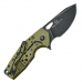 Canivete FOX Knives Suru FX-526ALG Verde Alumínio